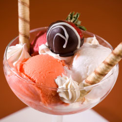 Trang trí kem Ý , kem Italian Gelato